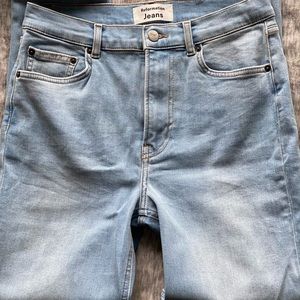 Reformation Harper High Rise Skinny Cropped Jeans